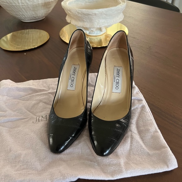 Jimmy Choo Shoes Jimmy Choo Black Pumps Worn Twice Poshmark